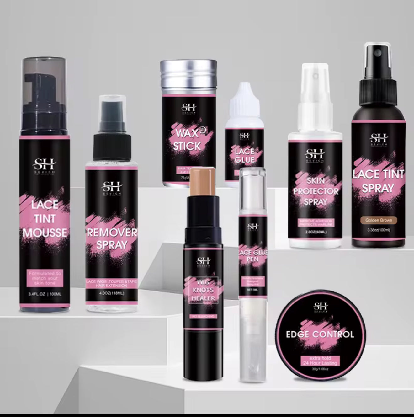 Hair Care Suppliers (Wig Products, Edge Control & Styling Vendors)